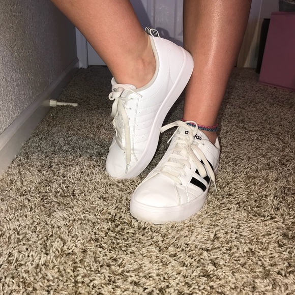 adidas neo pace white